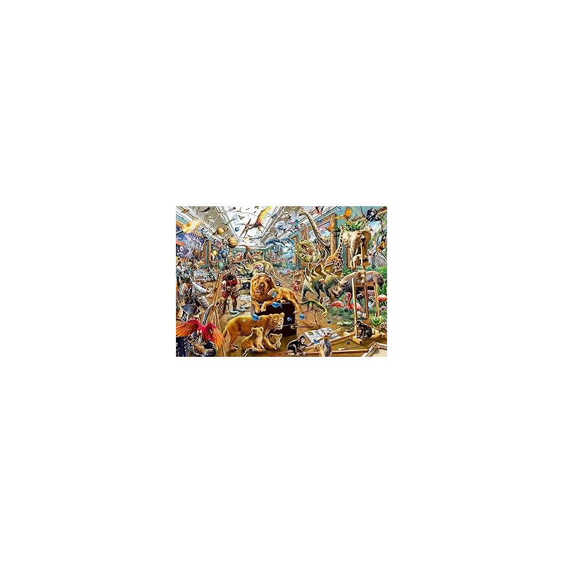 Ecost prekė po grąžinimo Ravensburger dėlionė 16996 - Chaosas galerijoje - 1000 dalių dėlionė suaugu