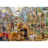 Ecost prekė po grąžinimo Ravensburger dėlionė 16996 - Chaosas galerijoje - 1000 dalių dėlionė suaugu