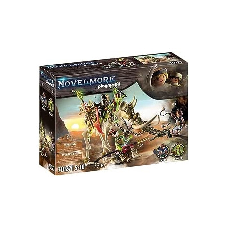 Ecost prekė po grąžinimo PLAYMOBIL Novelmore 71027 Sal'ahari Sands - Mamuto ataka, žaislas vaikams n