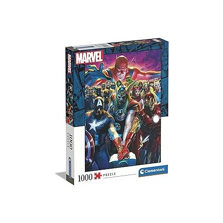 Ecost Prekė po grąžinimo Clementoni - 39672 - dėlionė „Marvel Avengers“ – 1000 dalių suaugusiems ir