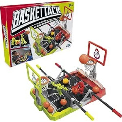 Ecost prekė po grąžinimo Hasbro Krepšinio žaidimas „Baskettack“, žaidimas „Kicker and Basketball“, s