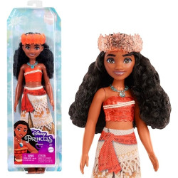 Ecost Prekė po grąžinimo Disney princesė HPG68: Vaiana judanti madinga lėlė su blizgančiais drabužia