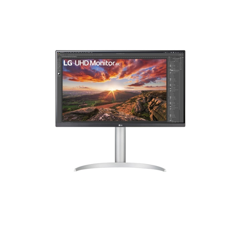 LG 27UP85NP-W Monitorius 27'' (68.6cm) IPS, 4K 3840x2160, 5ms, 400cd/m2, 60Hz, Balta