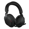 Jabra Evolve2 85 MS Stereo Belaidės/Laidinės ausinės, Bluetooth, 3.5mm jack, USB-A, Juoda
