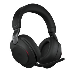 Jabra Evolve2 85 UC Stereo Belaidės/Laidinės ausinės, Bluetooth, 3.5mm jack, USB-A, Juoda