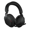 Jabra Evolve2 85 UC Stereo Belaidės/Laidinės ausinės, Bluetooth, 3.5mm jack, USB-A, Juoda