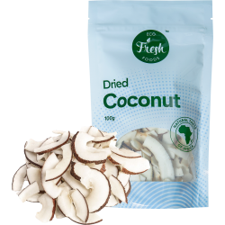 Eco fresh foods Džiovinti kokosai 100 g