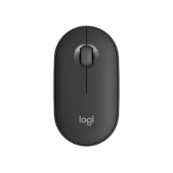 Logitech Pebble 2 M350s Belaidė pelė, RF Wireless + Bluetooth, 4000 DPI, Tonal Graphite