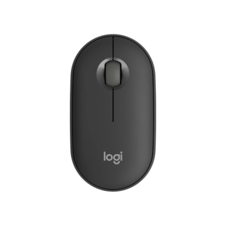 Logitech Pebble 2 M350s Belaidė pelė, RF Wireless + Bluetooth, 4000 DPI, Tonal Graphite