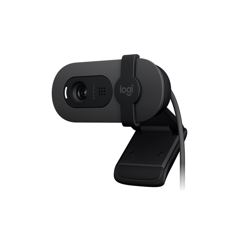 Logitech Brio 105 Verslo Internetinė kamera, 2 MP, FHD 1080p, USB-A, Juoda