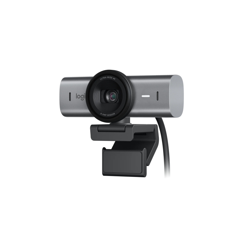 Logitech MX Brio Internetinė kamera, 8.5 MP, 4K Ultra HD 3840x2160, USB-C, Graphite