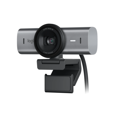 Logitech MX Brio Internetinė kamera, 8.5 MP, 4K Ultra HD 3840x2160, USB-C, Graphite