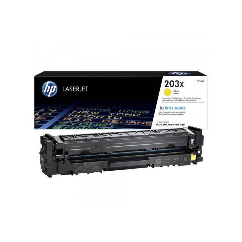Kasetė HP No.203X (CF542X) YL 2.5K OEM