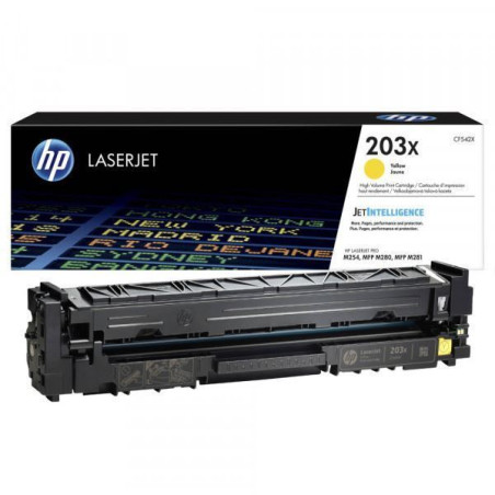 Kasetė HP No.203X (CF542X) YL 2.5K OEM