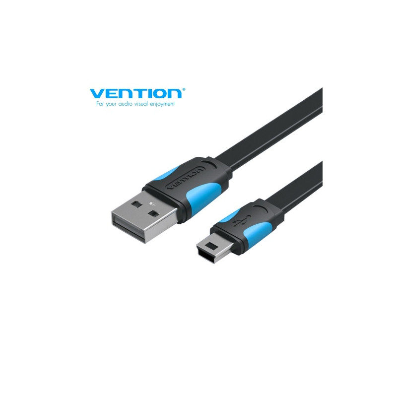 Vention VAS-A14-B200 Kabelis USB 2.0 A Male - USB 2.0 B Mini Male, 2 m