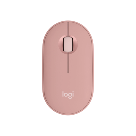 Logitech Pebble 2 M350s Belaidė pelė, RF Wireless + Bluetooth, 4000 DPI, Tonal Rose