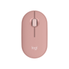 Logitech Pebble 2 M350s Belaidė pelė, RF Wireless + Bluetooth, 4000 DPI, Tonal Rose