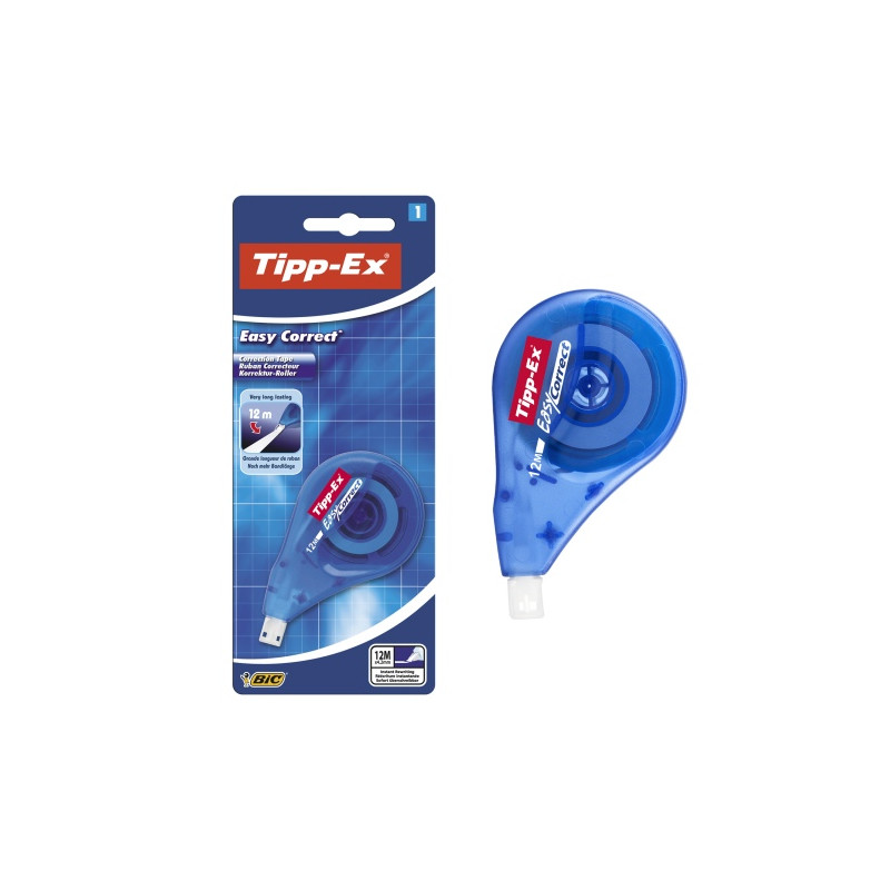 BIC Korekcinė juostelė TIPP-Ex Easy Correct 4,2mm x 12m, pakuotėje 1 vnt.