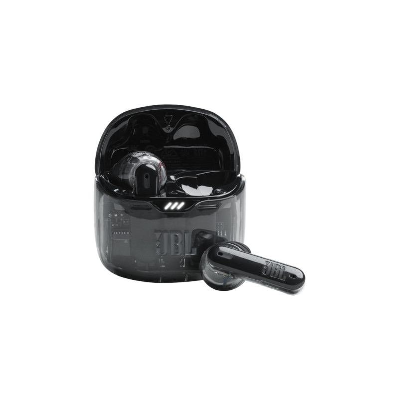 JBL Tune Flex Ghost Edition Belaidės ausinės Earbuds, Bluetooth, Ghost Black
