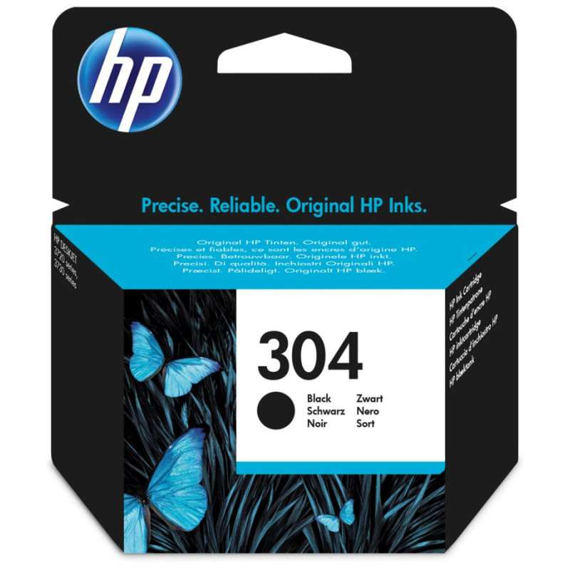 Kasetė HP No.304A (N9K06AE) BK 120psl OEM