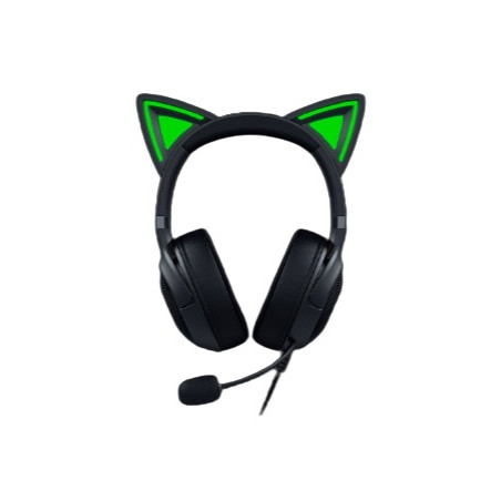 Razer Kraken Kitty V2 Laidinės žaidimų ausinės, Juoda