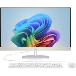 HP 24 AiO 24-cr0072ny Kompiuteris 23.8'' FHD IPS i5-1334U 16GB 512GB SSD FreeDos, Shell White