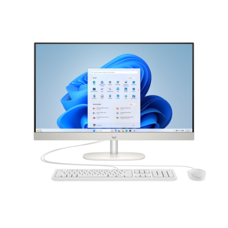 HP 27 AiO 27-cr0067ny Kompiuteris 27'' FHD IPS i7-1355U 16GB 512GB SSD FreeDos, Shell White