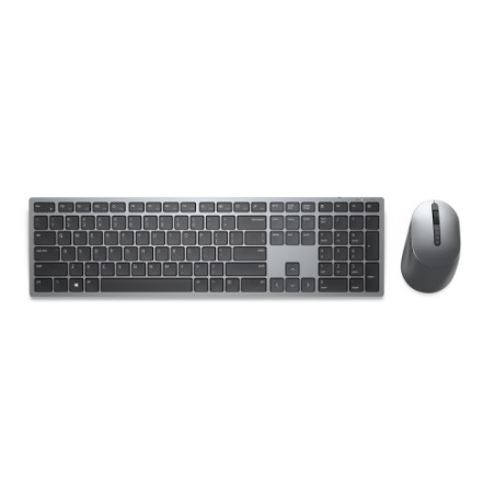 Dell Premier Multi-Device KM7321W Belaidė klaviatūra + pelė, RF Wireless + Bluetooth, US, Titan grey