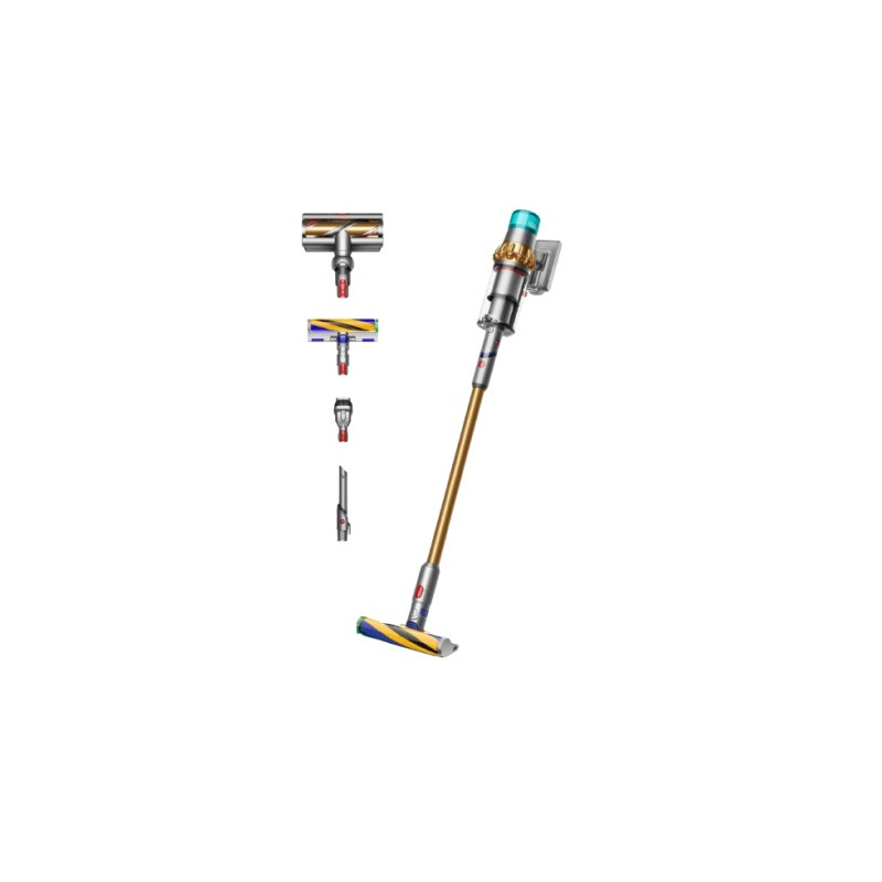 Dyson V15 Detect Absolute Belaidis dulkių siurblys, Gold