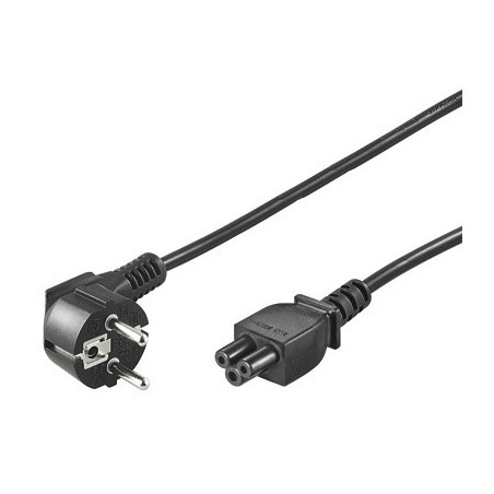 Goobay NK 114 S-180 Maitinimo kabelis CEE 7/7 (Type-F) to C5, 1.8 m, Juoda