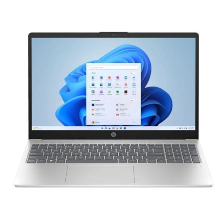 HP 15-fc0038ny Nešiojamas kompiuteris 15.6'' FHD Ryzen 5 7520U 16GB 512GB SSD W11H, Natural Silver