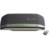 POLY Sync 20+ MS Teams Belaidis Konferencinis garsiakalbis, USB-A BT600, Silver