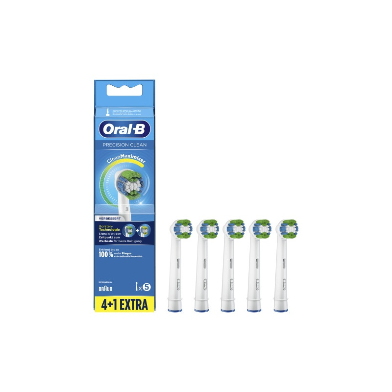 Oral-B Precision Clean Dantų šepetėlio galvutės, Balta