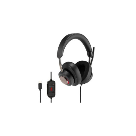 Kensington H2000 Laidinės ausinės USB-C, Juoda