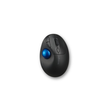 Kensington ProFit Ergo TB450 Trackball Belaidė pelė, RF Wireless + Bluetooth, 1600 DPI, Black/Blue