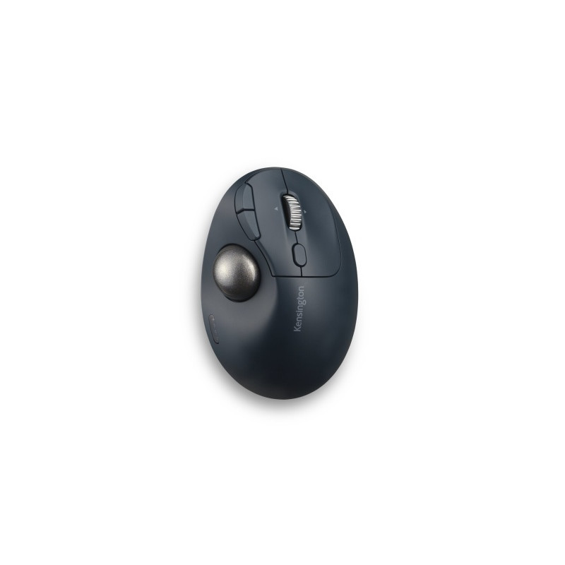 Kensington ProFit Ergo TB550 Trackball Belaidė pelė, RF Wireless + Bluetooth, 1600 DPI, Black/Grey
