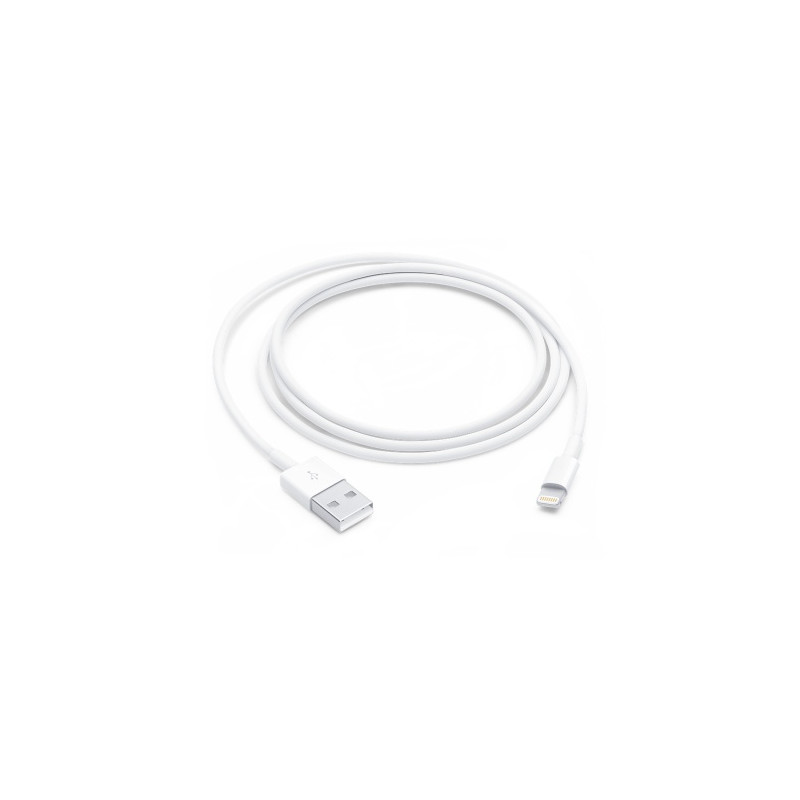 Apple Lightning į USB-A Kabelis, 1 m, Balta