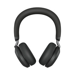 Jabra Evolve2 75 UC Link 380c Belaidės ausinės, Bluetooth, USB-C, Charging Stand, Juoda