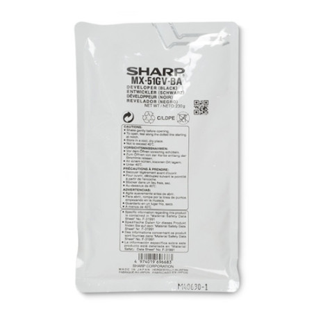 Sharp MX-51GV-BA (MX51GVBA) Developer Black