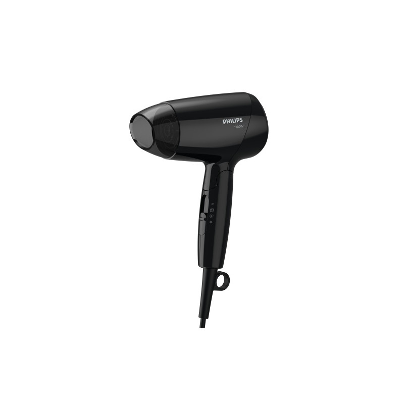 Philips EssentialCare BHC010/10 Plaukų džiovintuvas 1200 W, Juoda