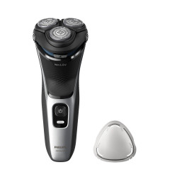 Philips 3000 Series S3143/00 Wet & Dry Barzdaskutė, Juoda/Sidabrinė