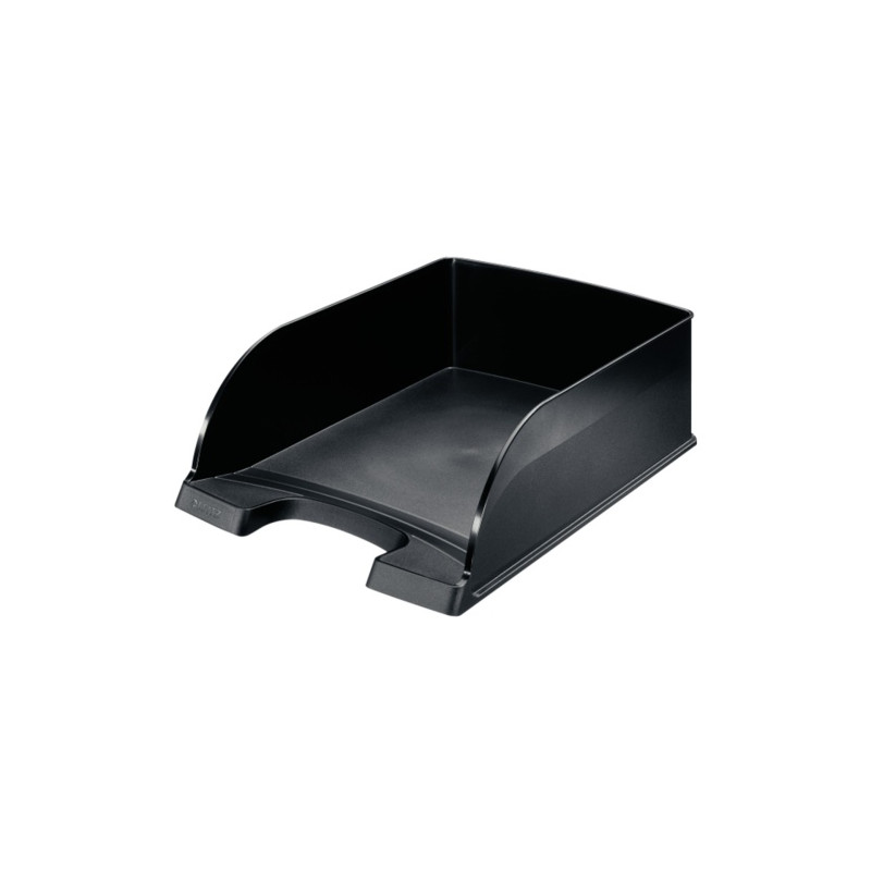 Lentynėlė dokumentams Leitz Plus Jumbo A4 10 cm, juoda