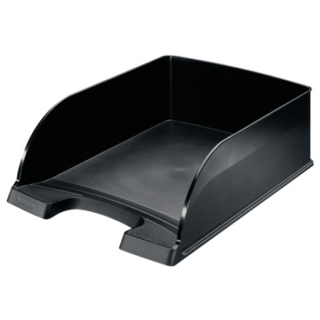 Lentynėlė dokumentams Leitz Plus Jumbo A4 10 cm, juoda