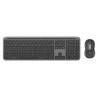 Logitech Signature Slim Combo MK950 for Business Belaidė klaviatūra + pelė, US Int, Graphite