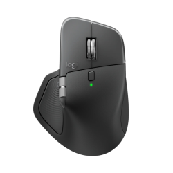 Logitech MX Master 4 Belaidė pelė RF Wireless + Bluetooth, 8000 DPI, Graphite