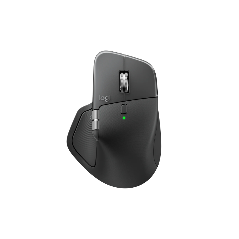 Logitech MX Master 4 Belaidė pelė RF Wireless + Bluetooth, 8000 DPI, Graphite