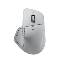 Logitech MX Master 4 Belaidė pelė RF Wireless + Bluetooth, 8000 DPI, Pale Grey