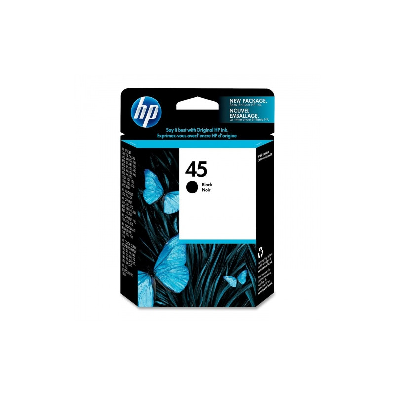 HP 45 (51645AE) Rašalinė kasetė, Juoda
