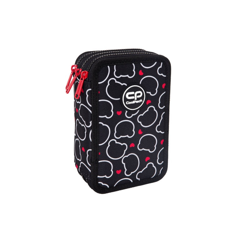 Forminis trijų skyrių penalas su priedais CoolPack Jumper 3 BEAR