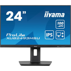 iiyama ProLite XUB2493HSU-B7 Monitorius 24'' IPS, FHD 1920x1080, 1 ms, 300 cd/m2, 100 Hz, Juoda